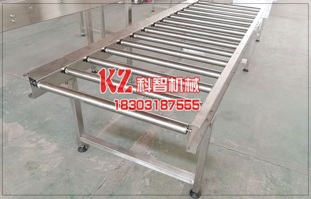 雞蛋托盤輸送線不銹鋼滾筒輸送機(jī) 雞蛋托盤輸送線不銹鋼滾筒輸送機(jī)